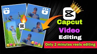 Capcut video editing instagram 🔥|instagram reels editing video🔥 || capcut video editing tutorial ||