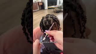 let’s twist jet’s hair! ✨ and try soft beads 💚