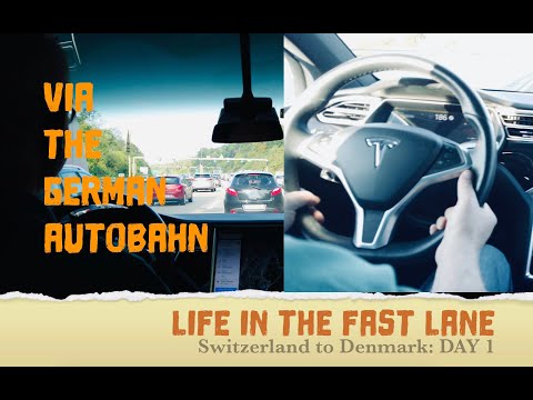 Life In The Fast Lane: Switzerland to Denmark Via The German Autobahn 4K Drive Tour