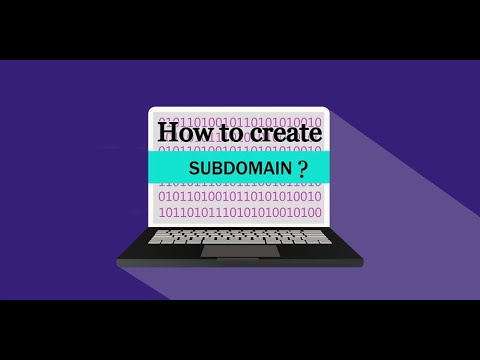 How to create subdomain