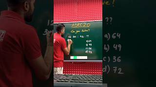 Number analogy trick. #shorts #exam #examstudy #viralshorts #mathtricks #tricks #grade3 #grade4