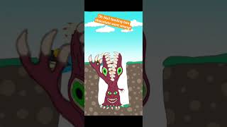 Huggy wuggy story; feeding chocolate went wrong! #huggywuggy #huggy #nakakatakot #takot #monstergame