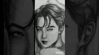 j-hopee drawing #shorts #youtube #ytshorts #bts #art #drawing #jhope #btsfanart