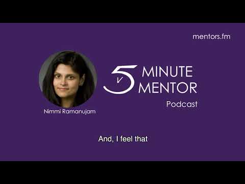 Reinvent Yourself, with Nimmi Ramanajum