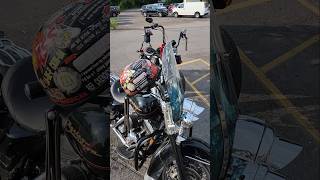 Hanging! #bikerlife #adventure #bar #barlife #nightlife #harleydavidson #barfood