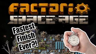 Factorio Space Age World Record