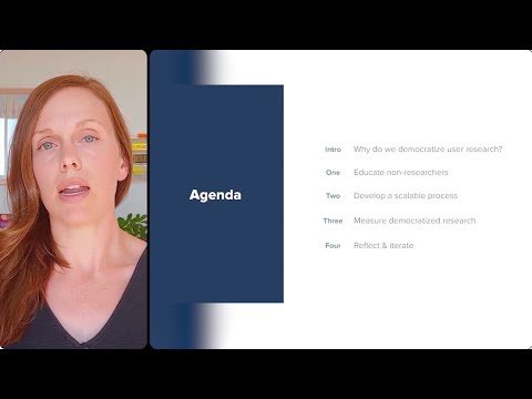 Four Steps to Democratize User Research