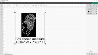 How to tell if you are uploading the correct rhinestone svg file for Cricut Design Space.