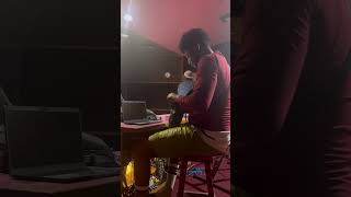 Yaniss Odua, Lampshade Muzic & Clive Hunt Studio session #dancehall #newmusic #reggae #france