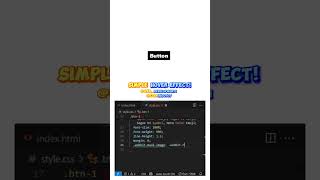 💡 Simple Yet Stunning Button Animation with CSS!