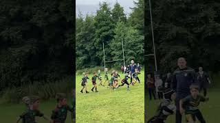 Speed 💨 and footwork 🏉 #rugbyleague #rugby #rugbyhits #rugbytackles #rugbylove #rugbytry #try