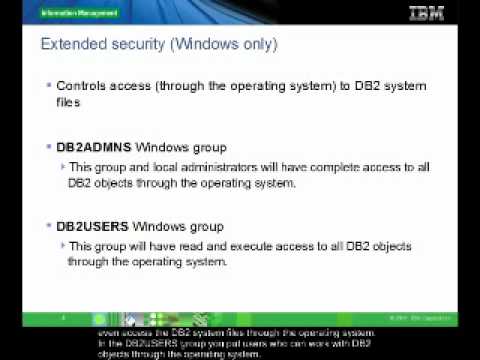 Chapter 9(5) -  LBAC, Extended security, and Trusted contexts