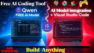 Build Apps & Games Using FREE AI | Qwen + OpenRouter Setup in VS Code No Coding|| Dev Bnayak