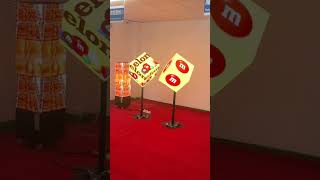 6 sides LED cubic, 360 degree advertising LED cube #ledscreendisplay #ledscreen #LEDcube