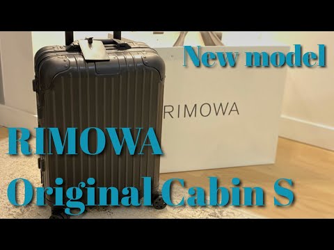 What is the RIMOWA carry-on size? / review of the new model  "RIMOWA Original Cabin S"