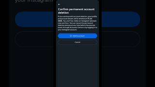 Instagram Account Delete Kaise Kare 2025 | Full Guide 🔥 #instagram #instagramtips #instareels