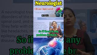 Neurologist( Brain Specialist)#neuroscience #neurologist #neurology #trending #nursing #viral