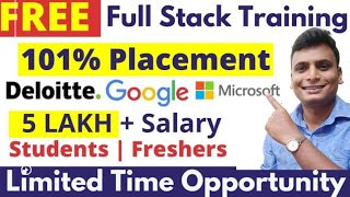 Learn Free Full Stack And Get 100% Guaranteed Job || Web Development Placement Program |  Functionup