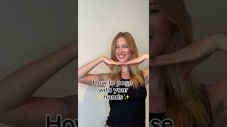 How to pose with your hands 🫶🏽 #model #posing #pose #modeling #modelslife #modelslife
