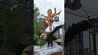 Ganpati visarjan chandrapur #shortsfeed #youtubeshorts #chandrapur #trending