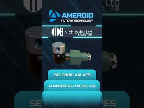 ⚙️ Ameroid AL540SF Solenoid Valves | Precision Flow Control by Nichiboku Ltd.