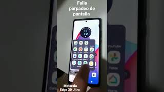 Falla Parpadeo de Pantalla  - Motorola Edge 30 Ultra  #shorts #motorola #celulares