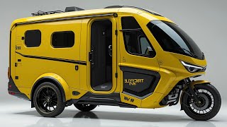 2025 Tricycle RV Camper – The Ultimate Electric Micro Home on 3 Wheels!