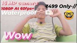 Best Action Camera Under 499₹ Rs | Full HD 1080P⚡ | Techy Guy 2022