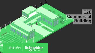 End-to-end LV power distribution for light commercial applications | Schneider Electric