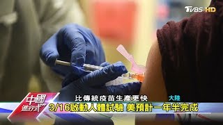跟新冠賽跑！台美陸專家 積極研發疫苗 中國進行式 20200404
