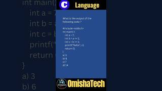 C programming | shift operator #shorts #viral #omishatech #c++ #cprogramming #shiftoperator