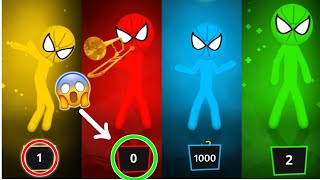 Spider man in stickman party 🥳 GAMEPLAY 2025