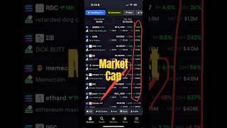 Memecoin Market Cap Explained #memecoins #cryptoexplained #cryptoeducation