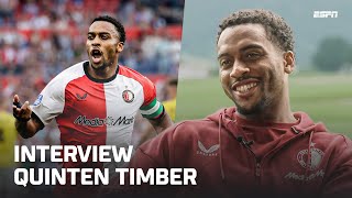 Quinten Timber hekelt onjuiste berichtgeving: "Er zijn gesprekken gaande met Feyenoord" 🗣️📝