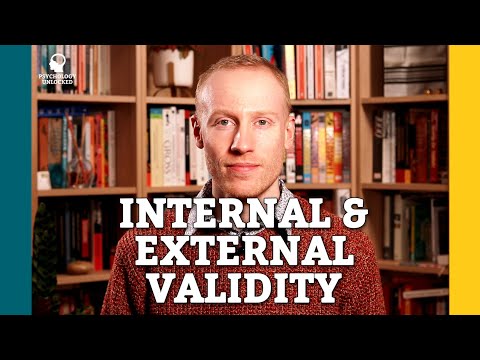 What's the difference between INTERNAL and EXTERNAL VALIDITY?