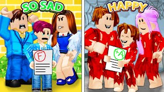ROBLOX Brookhaven 🏡RP - FUNNY MOMENTS: Rich Family & Poor Family | Roblox Idol