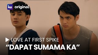 Uno tries to convince Jared to join their team building. | Watch Love At First Spike on iWant.