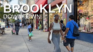 NEW YORK CITY Walking Tour [4K] - BROOKLYN - DOWNTOWN BROOKLYN