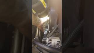 How tight should a #alternator belt be? #automobile #mechanic #diy #beginners #tips #hack #mechanic