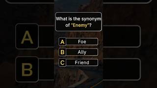 English Quiz #ytshorts #shortsfeed #youtubeshorts #quiz #englishquiz #shortsbeta #shorts #synonyms