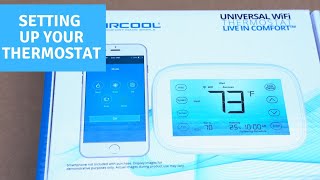 How to Set Up Your MrCool Universal Wifi Thermostat