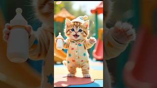 🍼😺 dudi dudi dum dum #shorts #shortsfeed #dudidudidam #viralcat