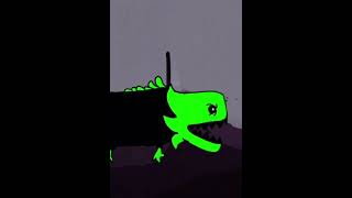 Rain world episode 2 sluggy goes lizard hunting  #rainworld #animation #slugcat #shorts