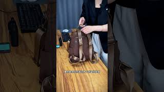 牛津雙肩休閒防盜包