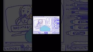 私にかまって　#shorts #イラスト動画