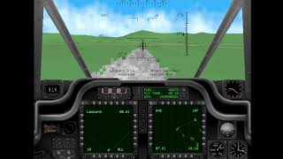 Apache Longbow (1995) Let's play - Training mission 03 - Hydra M261