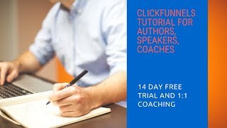 Clickfunnels Demo for Authors, Artists, and Speakers 2022
