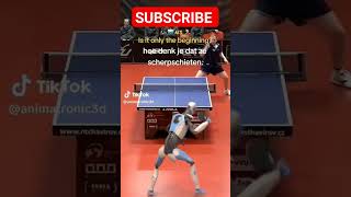 Robot Vs Man #tabletennis #ai