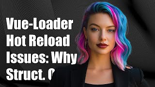 Vue-Loader Hot Reload Issues: Why Only Structural Template Changes Work