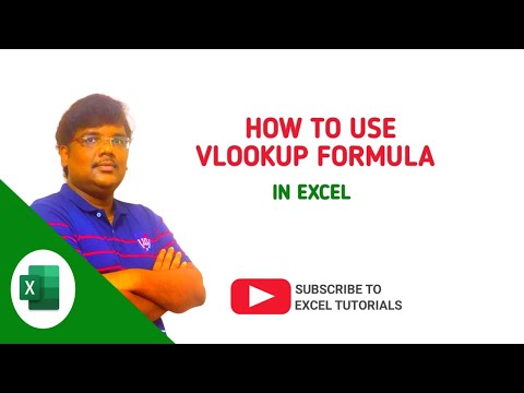 EN | how to use vlookup function in Excel | EXCEL TUTORIALS | #msexcel #excel #exceltips